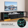 image:imageYITAHOME TV Stands for Living Room Modern TV Stand for 6570 inch TV LED TV Entertainment Center with Storage amp Power Outlets TV Console Cabinet BlackBlack