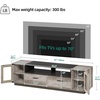 image:imageYITAHOME TV Stands for Living Room Modern TV Stand for 6570 inch TV LED TV Entertainment Center with Storage amp Power Outlets TV Console Cabinet BlackRustic Grey