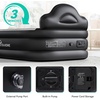 image:imageYITAHOME Twin Size Inflatable Bed with Integrated Pump and Headboard 18inch BlowUp Mattress Including Extra Inflation Valve Carry Bag and Repair Kit Ideal for Travel Camping and Guest Black