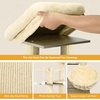 image:imageYITAHOME Cat Tree with Litter Box Enclosure Wooden Cat Tower Furniture for Large Cats Heavy Duty 2in1 Modern Condo House with Scratching Posts Bed Caves and Washable Cushions Gray