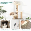 image:imageYITAHOME Litter Box Enclosure with Cat Tree Modern Cat Tower for Indoor Cats 48Inch Cat Litter Furniture with Sisal Scratching Post Grey