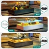 image:imageYITAHOME Square Coffee Table Coffee Tables for Living Room with LED Lights Modern Cocktail Coffee Table for Decor BlackGrey