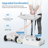 image:imageYITAHOME Portable Camping Sink Handwashing Station with Adjustable Wash Basin Soap Dispenser Metal Handle Large Wheels for Outdoor Travel Boat Gather Garden Worksite White79Gal