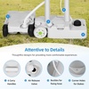 image:imageYITAHOME Portable Camping Sink Handwashing Station with Adjustable Wash Basin Soap Dispenser Metal Handle Large Wheels for Outdoor Travel Boat Gather Garden Worksite White79Gal