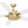 image:imageYITAHOME Ceiling Fan with Wall Switch Remote 52 Inch Modern White Gold Ceiling Fan No Lights Quiet Reversible Motor Indoor Outdoor Ceiling Fan for Bedroom Living Room Patio Porch Gazebo  Wall Switch Remote No Lights Quiet Reversible Motor Indoor for Bedroom Living Room PorchWhite  Gold